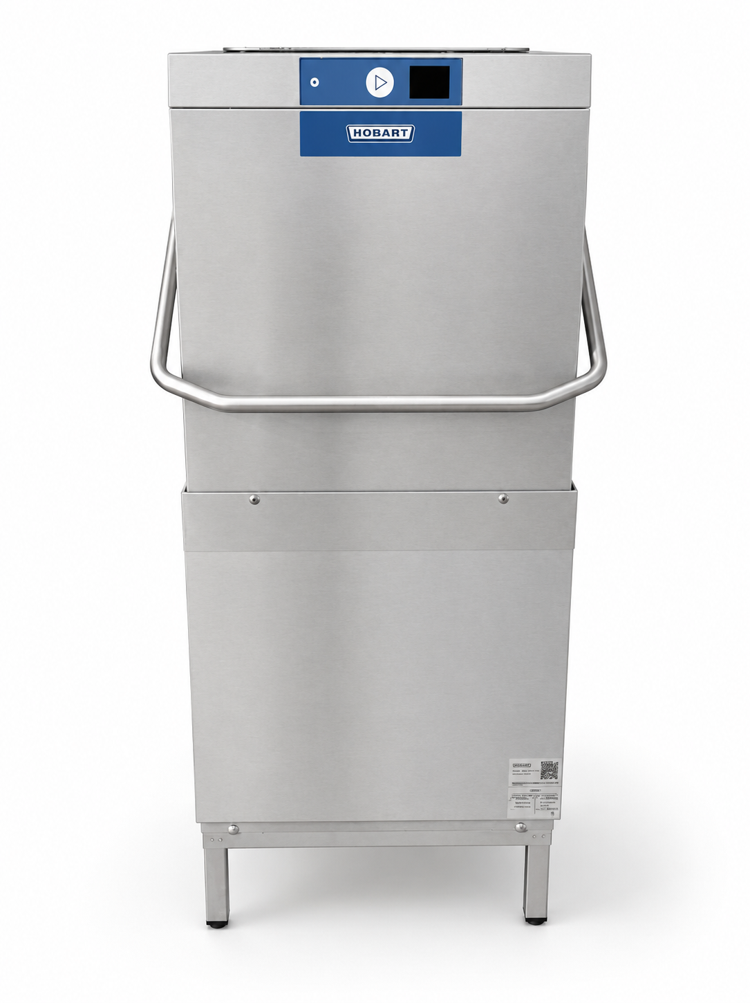 Hobart AMXSW-10B Hood / Passthrough Dishwasher In-Built Softener (2024 Model)