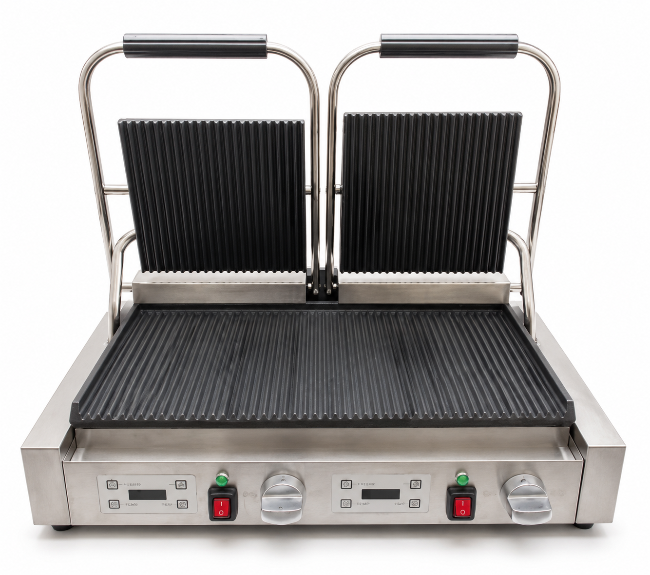 3x Buffalo Double Contact Grill
